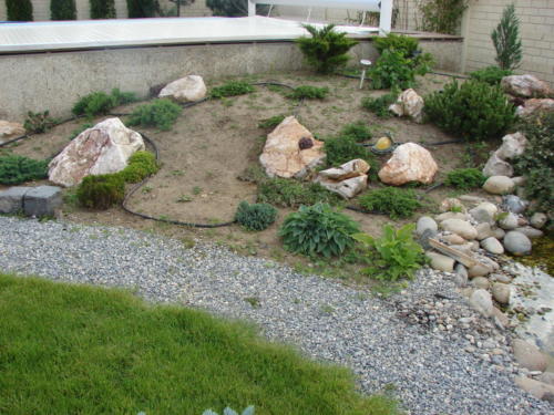 Amenajare cu piatra naturala